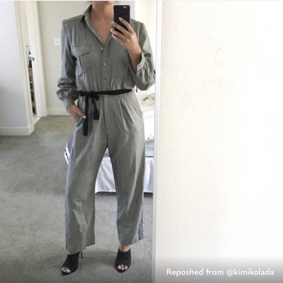 Vintage Pants - Vintage houndstooth jumpsuit